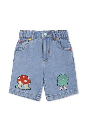 Pantaloncini in denim ricamati STELLA McCARTNEY KIDS | TW6559Z0522601